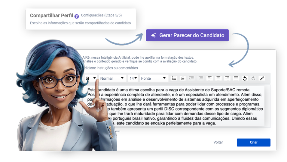 Resumo do candidato finalista